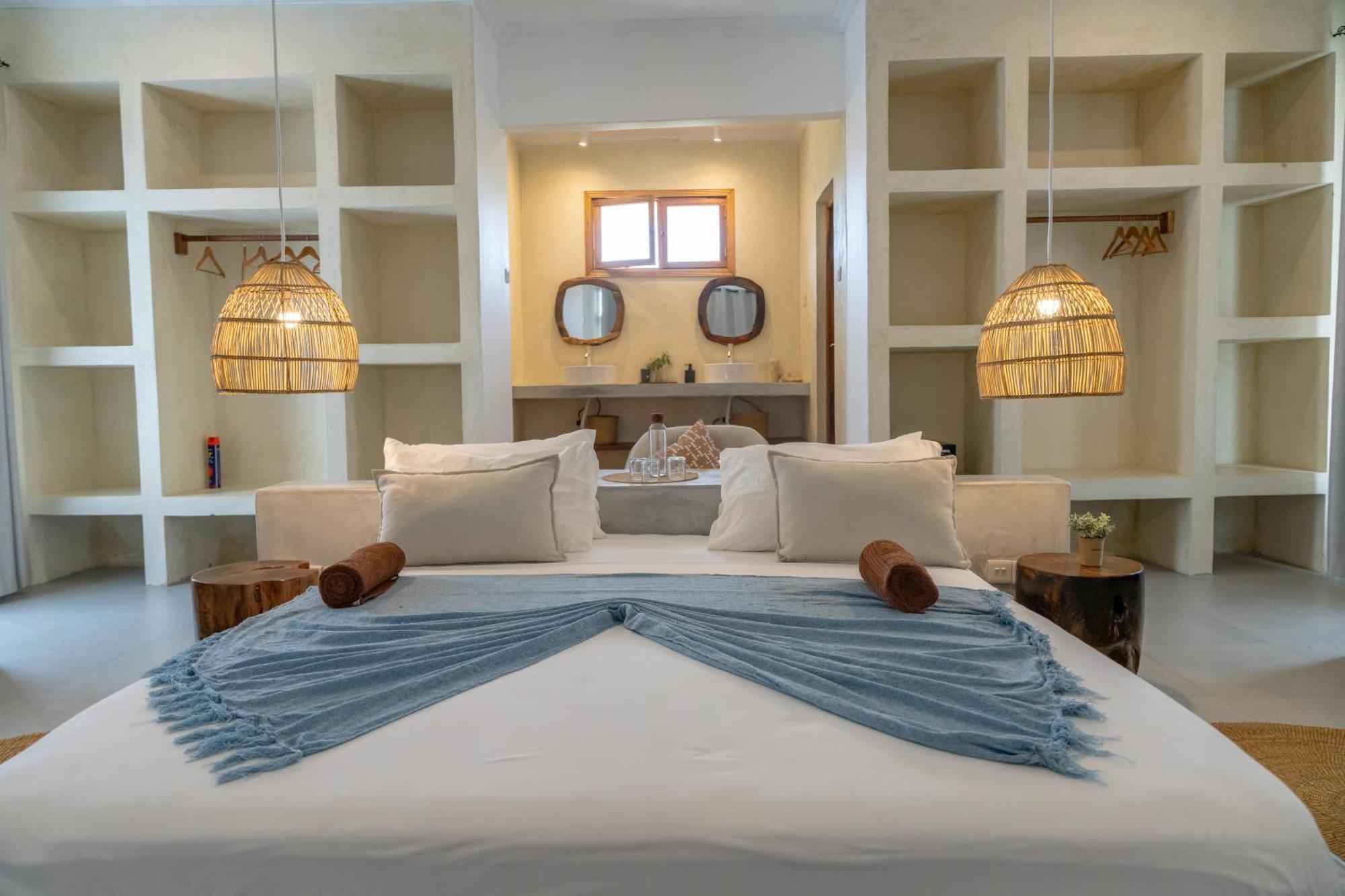 Mnana Beach Bungalows Pingwe Eksteriør billede